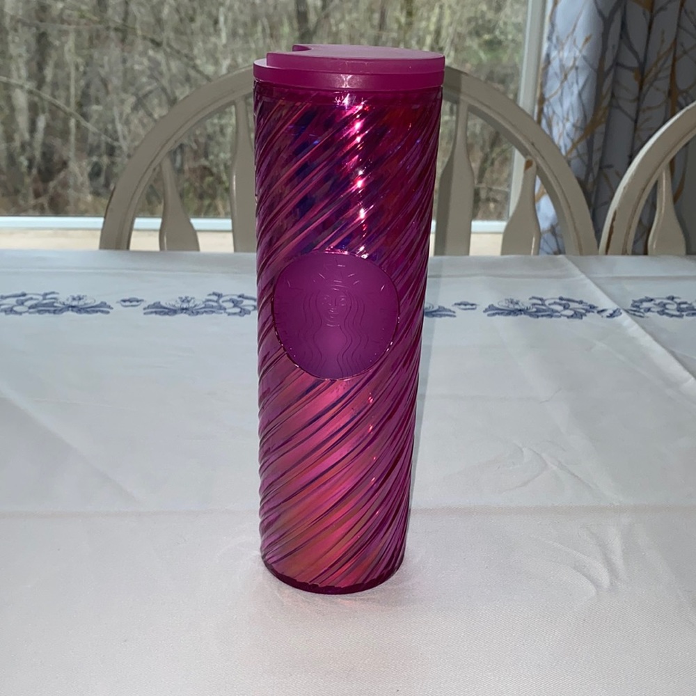 Starbucks Pink Unicorn Swirl Twist Top Cup
